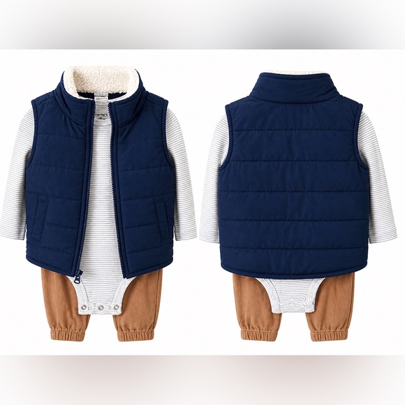 Carter's Other - Baby Boy 9M Clothing Bundle | Carter’s + Mixed Brands | 6 Piece Outfit Set